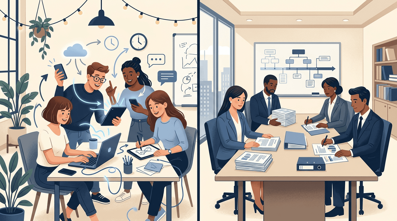 Solo and small teams working in a fast, collaborative loop.